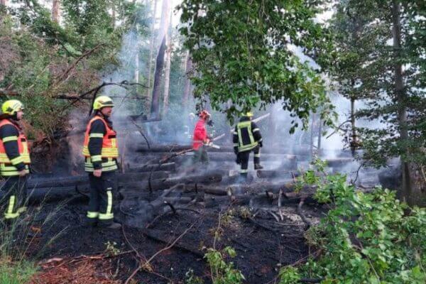 ffw muenster waldbrand 2022 08 13